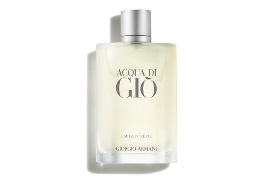Armani beauty - Acqua di Gio - Eau de Toilette - Colonia para hombres - Fragancia duradera con notas de bergamota, jazmín, almizcle blanco, pachulí y madera de cedro - 6.7 onzas líquidas