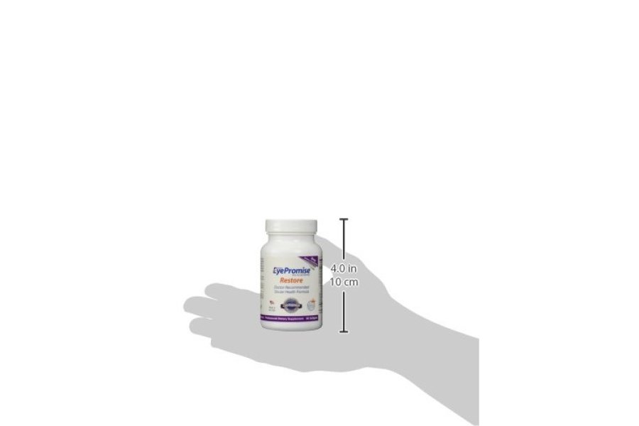Suplemento de restauración EyePromise - 60 cápsulas de gel blando que contienen luteína, vitamina C, vitamina D, vitamina E, aceite de pescado Omega-3 y zeaxantina - Una fórmula completa patentada para la salud de los ojos - Image 10