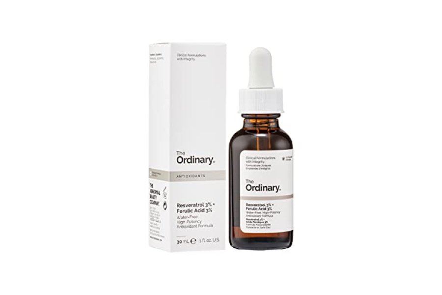 The Ordinary Resveratrol 3% + Ácido Ferúlico 3% Antioxidante 1 fl oz / 30ml