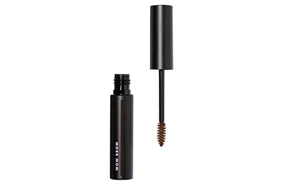 duende. Wow Brow Gel, voluminizador, edificable, híbrido de gel de cera, crea cejas llenas y de apariencia voluminosa, bloquea los pelos de las cejas en su lugar, moreno, con infusión de fibra, 0.12 oz