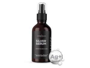 Livingood Spray líquido de plata coloidal diaria, suero de plata (4 onzas líquidas) - Spray de plata coloidal de 10 PPM para ojos, boca, oídos, nariz y piel - Suplemento de apoyo inmunológico para la salud urinaria - Sin OGM, vegano
