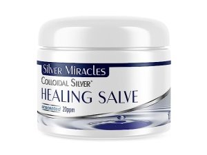 Ungüento curativo de plata coloidal Silver Miracles