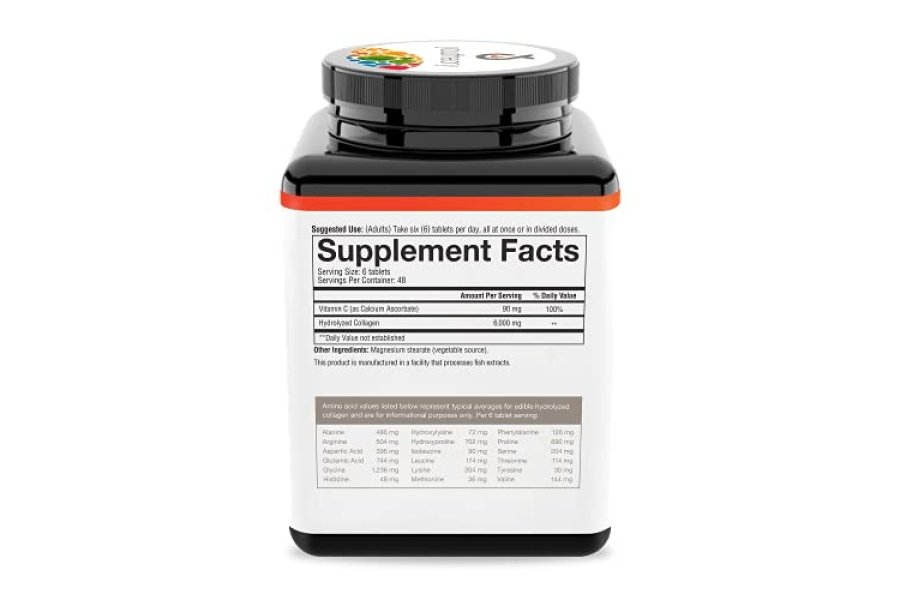 Colágeno avanzado Youtheory - 6000 mg de colágeno - con vitamina C - para cabello, piel y uñas* - Suplementos de colágeno para mujeres y hombres - 290 comprimidos - Image 5