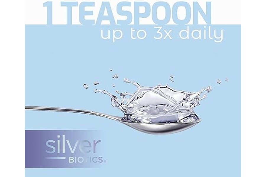Silver Biotics Coloidal Nano SilverSol Ag₄O₄ 10 PPM Apoyo inmunológico | Bio-Hacking Apoyo natural al desarrollo inmunológico | 32 onzas líquidas (paquete de 2) - Image 5