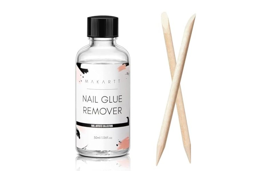 Makartt Removedor de pegamento para uñas a presión - 30ML Removedor de uñas a presión Fácil eliminación para pegamento en puntas de uñas, Quitaesmalte de uñas sin acetona - Image 8