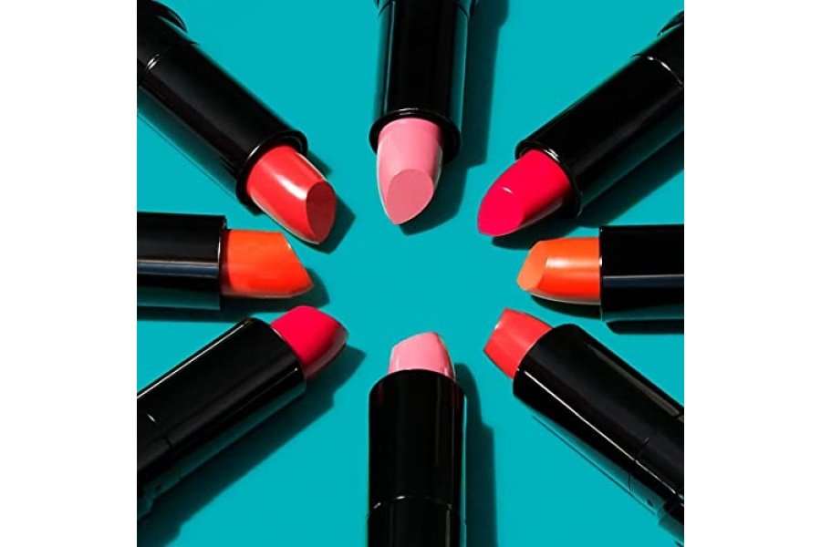 Lápiz labial Wet n Wild con acabado de seda, color de labios rico e hidratante, formulado con vitaminas A, E y macadamia para máxima hidratación, libre de crueldad animal y vegano, Cherry Frost - Image 6