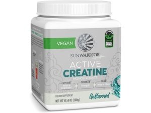 Suplemento de recuperación preentrenamiento micronizado en polvo de monohidrato de creatina | Apoya la cognición del entrenamiento de fuerza del desarrollo muscular | Vegano y apto para dietas cetogénicas Mezcla fácilmente (60 porciones) Creatina activa sin sabor
