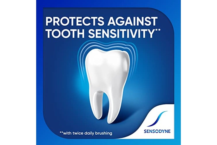 Sensodyne Repair and Protect pasta de dientes blanqueadora, pasta de dientes para dientes sensibles y prevención de caries, 3.4 oz (paquete de 2) - Image 11