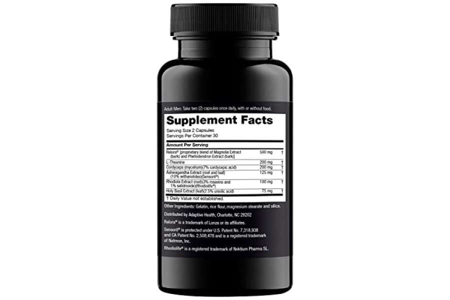 Nugenix Cortisol Control - Suplemento de soporte suprarrenal y administrador de cortisol para hombres, 60 cápsulas - Image 6