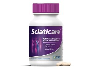 Vita Sciences Sciaticare Nervio Calmante Suplemento Vitaminas con Forma Natural R-ALA 40X FUERZA, NO Ácido Alfa Lipoico Sintético (ALA) - Ciática Lumbar Inferior, Cadera, Muslo, Pierna, Pie