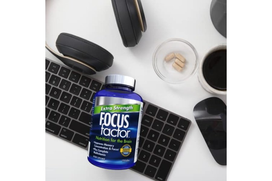Focus Factor Adultos Extra Fuerza, 120 unidades - Suplemento cerebral para memoria, concentración y enfoque - Multivitamina completa con DMAE, vitamina D, DHA - Vitaminas de salud confiables - Image 6