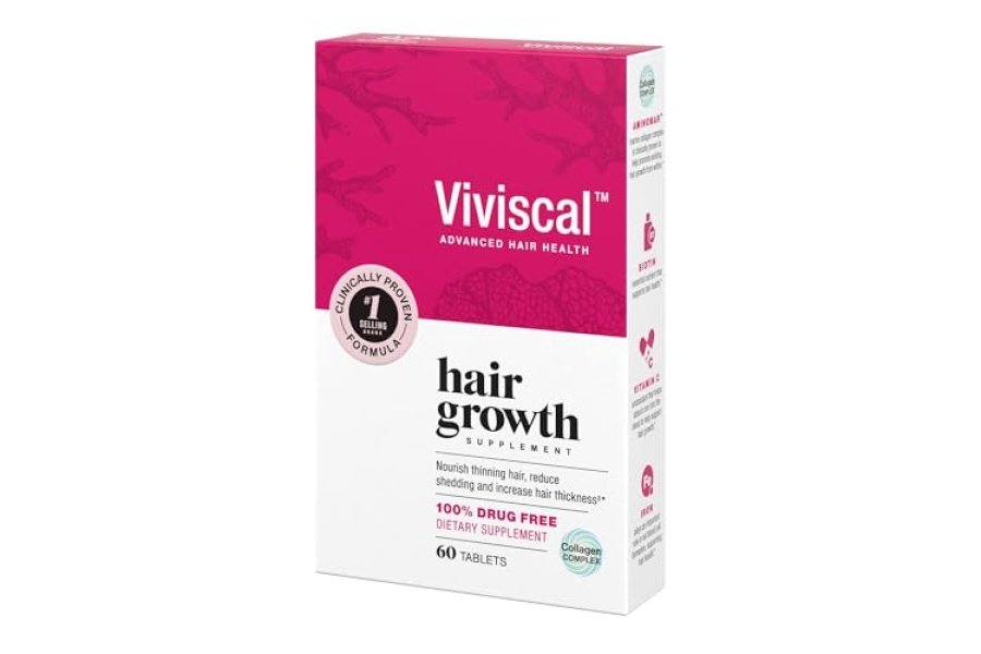 Suplementos para el crecimiento del cabello Viviscal para que las mujeres crezcan un cabello más grueso y lleno, clínicamente probado con complejo de colágeno patentado, 60 unidades (paquete de 1), suministro de 1 mes - Image 12
