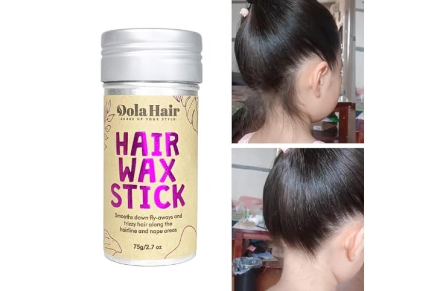 Barra de cera para el cabello Dolahair - Pomada de control y peinado para niños, mujeres y hombres - Máquina para hacer moños y accesorios - Image 2