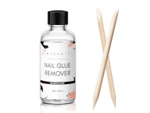 Makartt Removedor de pegamento para uñas a presión - 30ML Removedor de uñas a presión Fácil eliminación para pegamento en puntas de uñas, Quitaesmalte de uñas sin acetona
