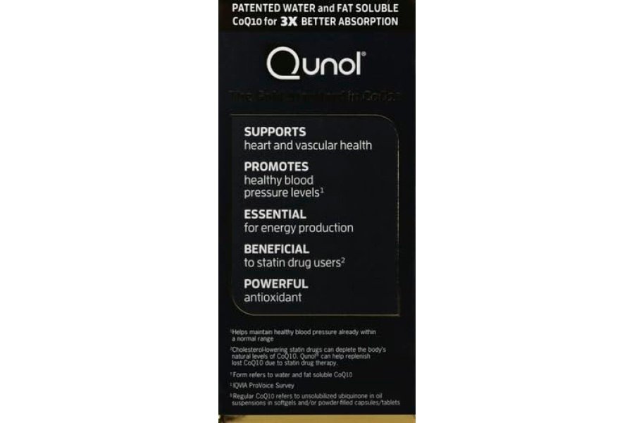 Qunol CoQ10 100 mg cápsulas blandas, Ultra CoQ10 100 mg, 3 veces mejor absorción, antioxidante para la salud del corazón y la producción de energía, vitaminas y suplementos de coenzima Q10, suministro para 4 meses, 120 unidades - Image 13