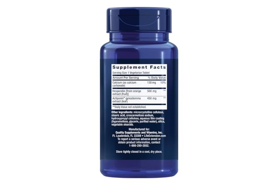 Life Extension AMPK Metabolic Activator, hesperidina, G. pentaphyllum, combate la grasa abdominal no deseada y revitaliza el metabolismo celular, sin gluten, sin OGM, 30 tabletas vegetarianas - Image 2
