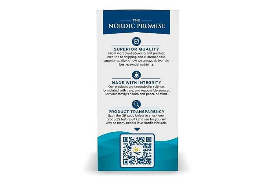 Nordic Naturals Ultimate Omega + CoQ10, Limón - 120 cápsulas blandas - 1280 mg Omega-3 + 100 mg CoQ10 - Salud del corazón, energía celular, apoyo antioxidante - Sin OGM - 60 porciones - Image 4