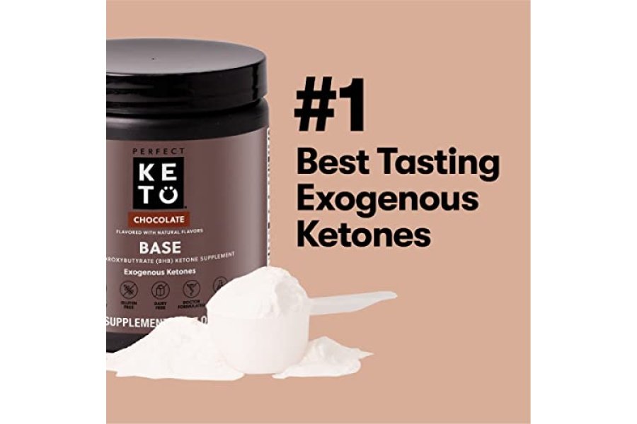 Perfect Keto Cetonas exógenas en polvo, sales BHB para cetosis y apoyo al ayuno, electrolitos para hidratación, energía sin cafeína, chocolate, 8.57 oz - Image 6