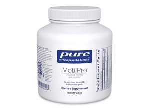 Encapsulaciones puras MotilPro | Suplemento dietético hipoalergénico para promover una motilidad intestinal saludable* | 180 Cápsulas