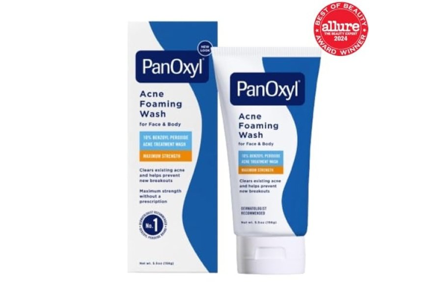 PanOxyl Acné espuma lavado peróxido de benzoilo 10% antimicrobiano de máxima resistencia, 5.5 oz - Image 2