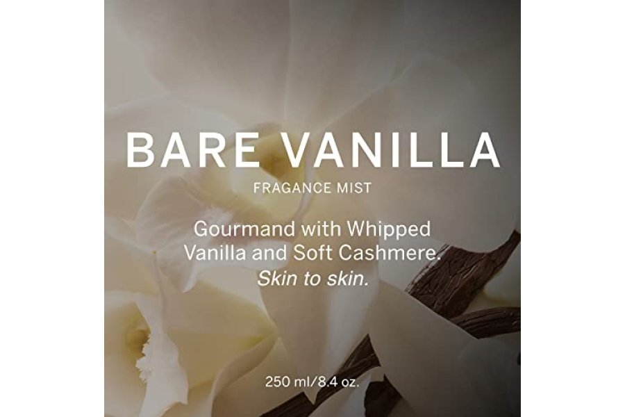 Victoria's Secret Bare Vanilla Body Mist, spray corporal para mujeres (8,4 oz) - Image 3