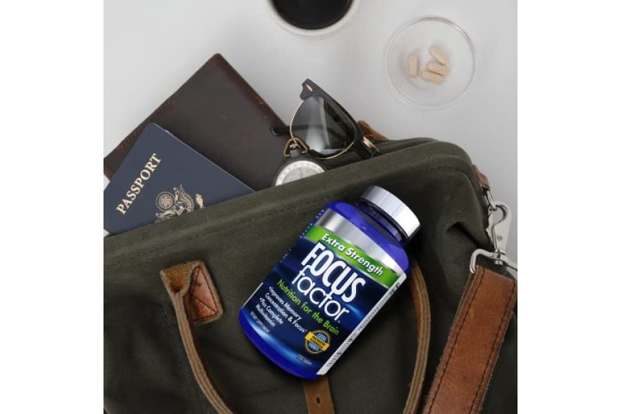Focus Factor Adultos Extra Fuerza, 120 unidades - Suplemento cerebral para memoria, concentración y enfoque - Multivitamina completa con DMAE, vitamina D, DHA - Vitaminas de salud confiables - Image 5