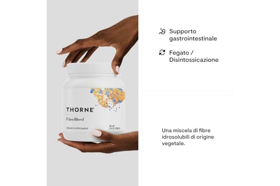 THORNE FiberMend - Polvo de fibra prebiótica para ayudar a mantener la regularidad y la flora gastrointestinal equilibrada - 11,6 oz - Image 4