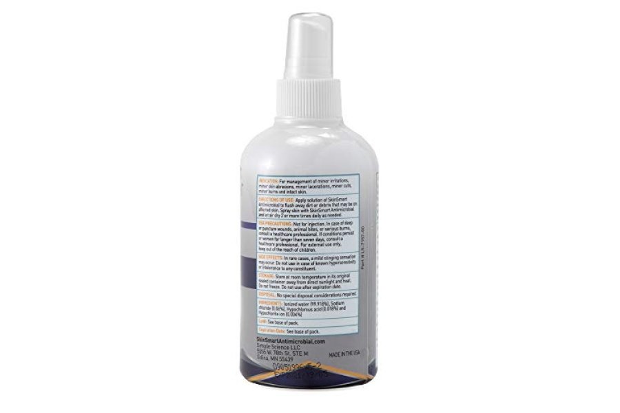 Limpiador facial SkinSmart para acné, se dirige a las bacterias para atletas adolescentes activos después del entrenamiento y acné adulto, botella de spray de 8 oz, seguro para múltiples usos diarios - Image 5