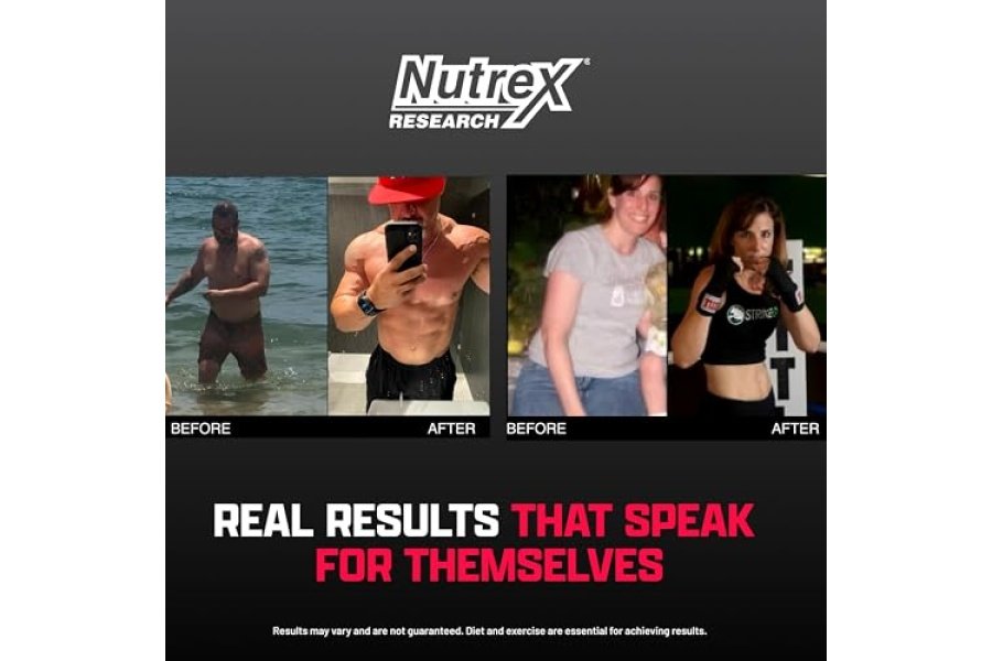 Nutrex Research Lipo-6 Negro Ultra Concentrado | Suplemento termogénico energizante para quemar grasa, aumenta la pérdida de peso, energía y concentración intensa | Cápsula, 60 unidades - Image 7