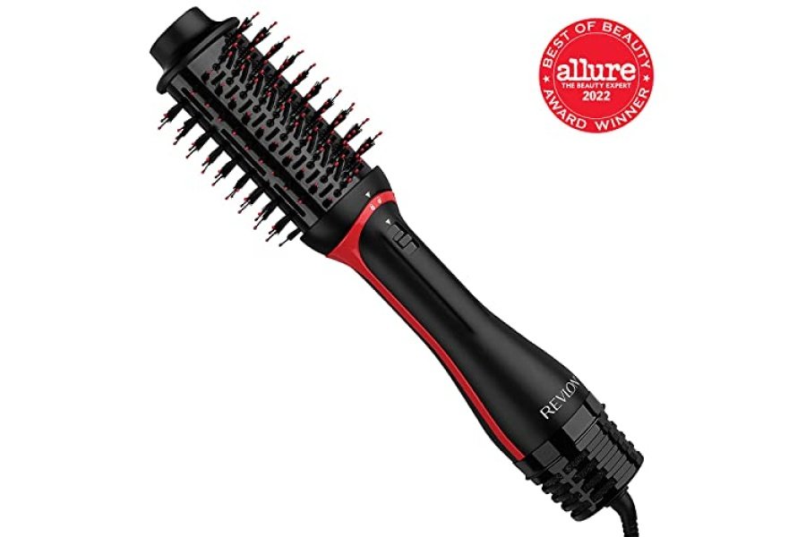 REVLON One Step Volumizer PLUS Secador de pelo y estilizador | Más volumen, menos daños y más control de peinado para peinados estilo salón fáciles y rápidos, además de fácil viaje (negro) - Image 2