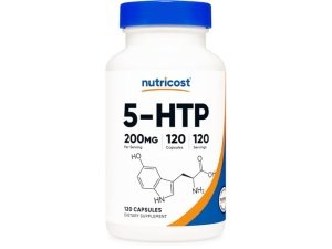 Nutricost 5-HTP 200 mg, 120 cápsulas vegetarianas (5-hidroxitriptófano) - Sin OGM ni gluten