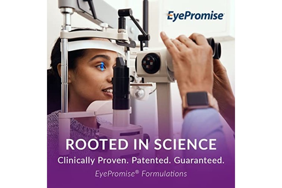 Suplemento de restauración EyePromise - 60 cápsulas de gel blando que contienen luteína, vitamina C, vitamina D, vitamina E, aceite de pescado Omega-3 y zeaxantina - Una fórmula completa patentada para la salud de los ojos - Image 6