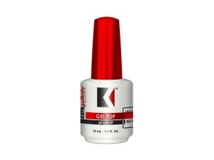 KUPA GelFinity - Gel Soak Off - Acabado brillante de capa superior (sin limpieza) 0.5 onzas líquidas