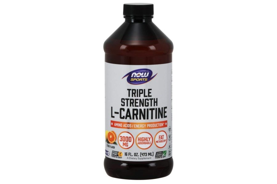 Now Sports - L-carnitina líquida (sabor cítrico) 3000 mg - 16 oz. onzas (473 ml) por