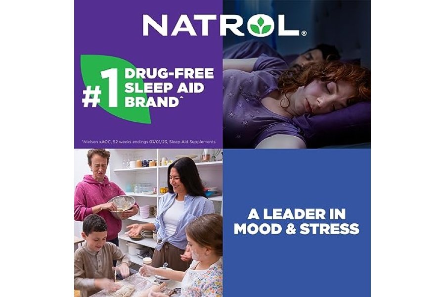 Natrol 5-HTP 100 mg, suplemento dietético sin medicamentos que ayuda a mantener un estado de ánimo equilibrado, 30 tabletas de disolución rápida con sabor a bayas mixtas, suministro para 15 a 30 días - Image 7