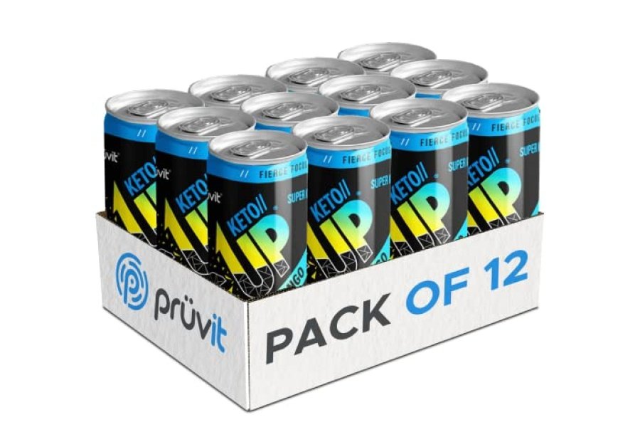 Bebida The Toucan Tango Keto//Up® – Cetonas listas para beber para concentrarse en hombres y mujeres - Paquete de 12 - Image 3