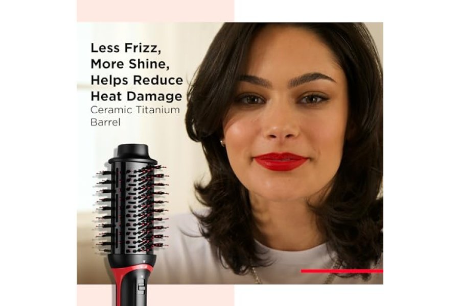 REVLON One Step Volumizer PLUS Secador de pelo y estilizador | Más volumen, menos daños y más control de peinado para peinados estilo salón fáciles y rápidos, además de fácil viaje (negro) - Image 5
