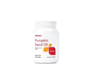 Aceite de semilla de calabaza GNC 1000 MG - 100 cápsulas blandas (100 porciones)