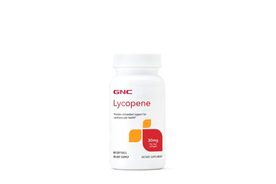 GNC Licopeno 30 mg | Proporciona apoyo antioxidante para la salud cardiovascular | 60 cápsulas blandas