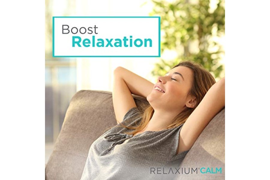 Relaxium Calm, no formador de hábitos, suplemento de apoyo al estrés y el estado de ánimo, eleva el estado de ánimo y aumenta la relajación con Ashwagandha, 5-HTP, GABA, fabricado en EE. UU. (60 cápsulas veganas, suministro para 30 días) - Image 4