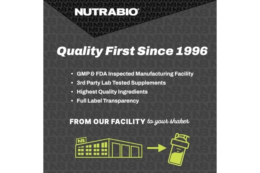 Suplemento de monohidrato de creatina NutraBio, sin sabor, (300 g) - Apoya la energía, la recuperación y la fuerza muscular - Suplemento de creatina de grado puro probado por HPLC - Image 9