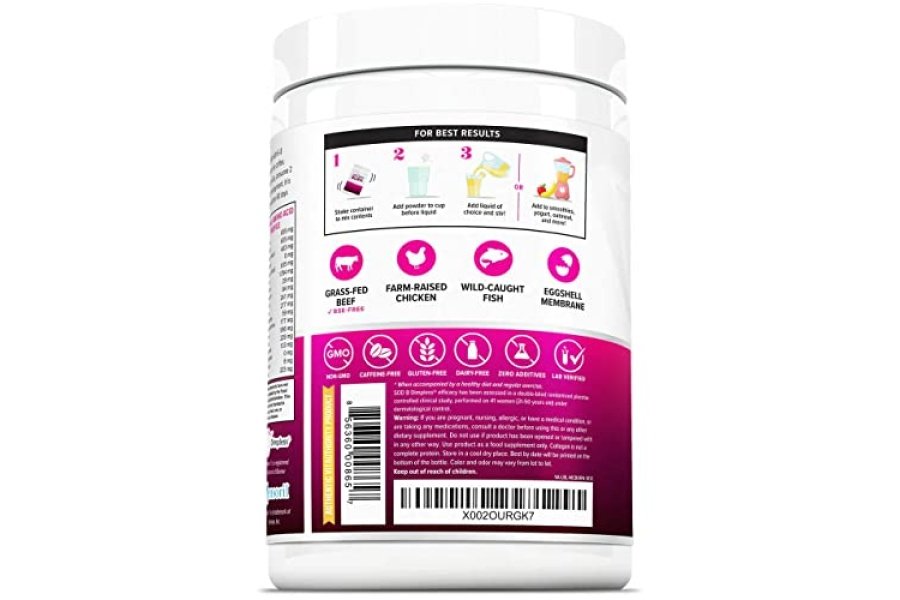 Polvo de colágeno hidrolizado para bajar de peso - Collagen Burn Ultimate Beauty Complex Multi péptidos de colágeno en polvo para mujeres con tipos I II III V y X para apoyo a la quema de grasa - Sin sabor - Image 2