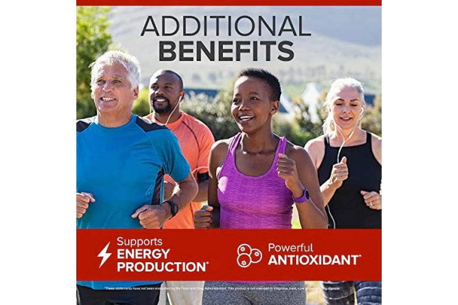 Qunol Ultra CoQ10 100 mg cápsulas blandas: 3 veces mejor absorción, antioxidante para la salud del corazón y producción de energía, vitaminas y suplementos de coenzima Q10, suministro para 3 meses, 90 unidades - Image 5