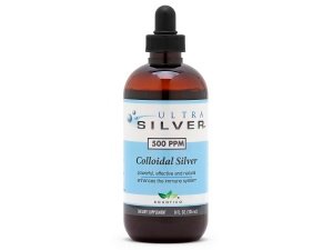 Plata coloidal Ultra Silver® | 500 ppm, 8 onzas (236 ml) | Suplemento Mineral | Verdadera plata coloidal - con cuentagotas