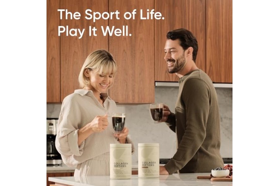 Péptidos de colágeno de Sports Research para mujeres y hombres - Suplemento de proteína en polvo de colágeno hidrolizado tipo 1 y 3 para piel, uñas, huesos y articulaciones saludables - Mezcla fácil de nutrientes y proteínas vitales - Image 7