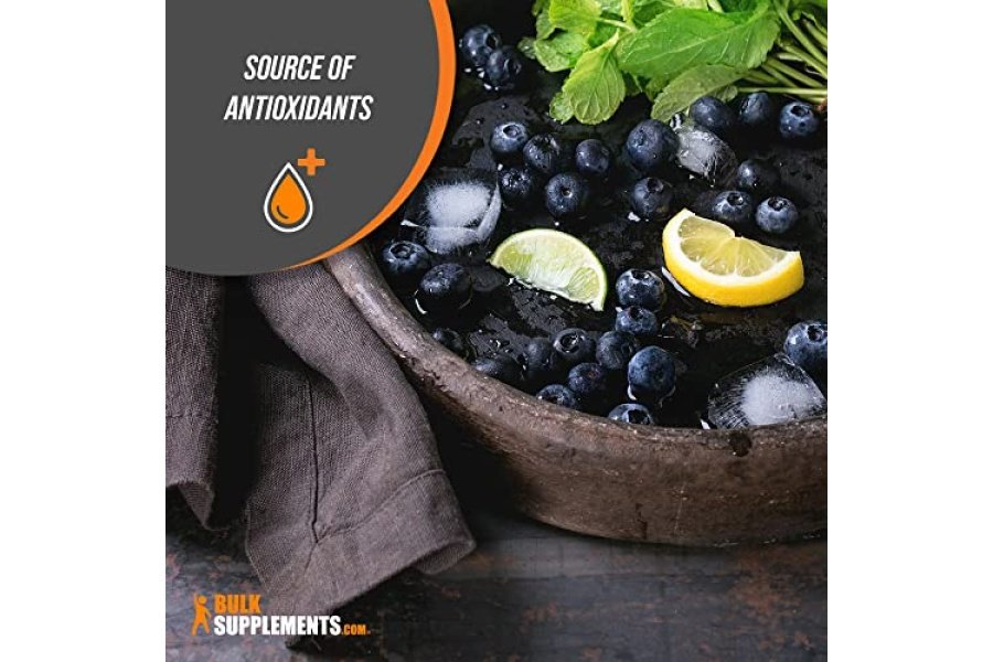 BulkSupplements.com Extracto de arándano en polvo - Suplemento antioxidante - Batido en polvo - Extracto de arándano para hornear - Suplemento de antocianinas - Polvo de arándano silvestre (250 gramos - 8,8 oz) - Image 4