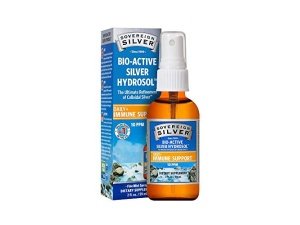Sovereign Silver Bioactive Silver Hydrosol 10 PPM Spray de niebla fina, 2 oz.
