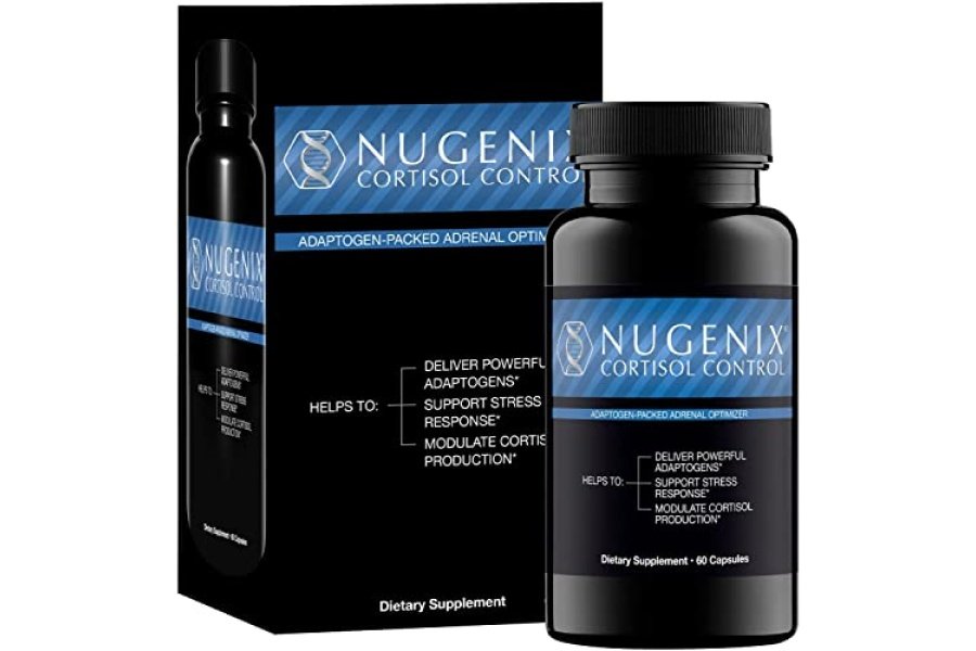 Nugenix Cortisol Control - Suplemento de soporte suprarrenal y administrador de cortisol para hombres, 60 cápsulas - Image 2
