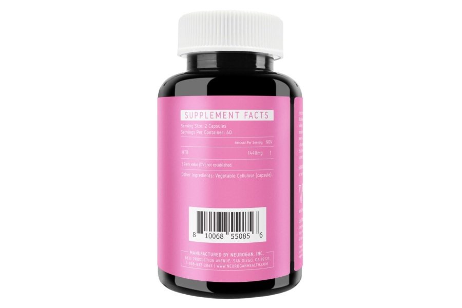 Neurogan Cápsulas puras y potentes de trigo sarraceno tartario del Himalaya (HTB) - 720 mg, suministro para 60 días - Apoya el bienestar digestivo* - Sin gluten, 84 000 mg de HTB total - Probado en laboratorio, fabricado en EE. UU. - Image 2