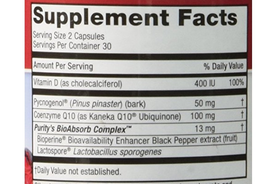 Purity Products Pycnogenol + CoQ10 Super Fórmula Kaneka Q10 fabricado en EE. UU. - Apoya la salud cardíaca + circulatoria, cerebro saludable y función inmune - Ayuda a mantener ojos y piel saludables - 60 cápsulas - Image 10